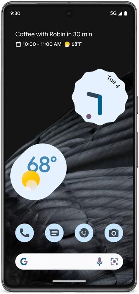 Google Pixel 7 Pro 5G, US Version, 128GB, Obsidian - Unlocked (Renewed)