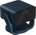 Epson EpiqVision Mini EF22 Portable Smart Laser Projector, Bright 1,000 Lumens, FHD 1080p HDR, 3-Chip 3LCD, Google TV, Netflix, Swivel Stand, Stereo Speakers, Home Theater - Stone Blue (Renewed)