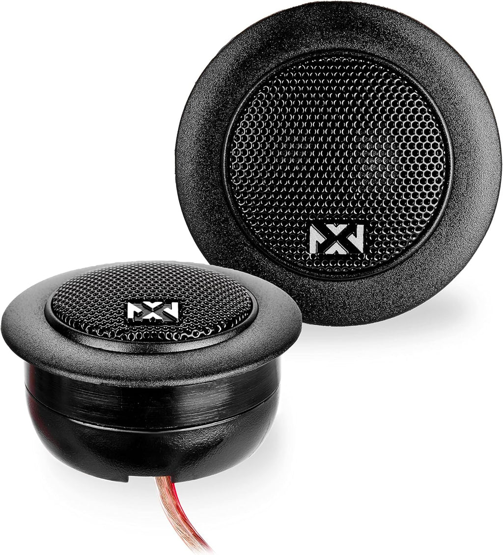 NVX VSP65KIT 750W Peak (250W RMS) 6.5" V-Series 2-Way Component Speaker System with 25mm Silk Dome Tweeters