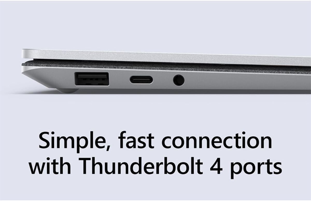 Microsoft Surface Laptop 5 13.5" Touchscreen Notebook - 2256 x 1504 - Intel Core i7 12th Gen i7-1265U - Intel Evo Platform - 16 GB Total RAM - 512 GB SSD - Matt Black (Renewed) (Platinum)