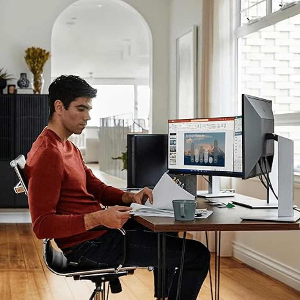 HP Elite 805 G9 SFF Business Desktop Computer, AMD Ryzen 5 8500G, 16GB DDR5, 1TB PCIe SSD, Radeon 740M Graphics, Dual 4K Display Support, USB-C, HDMI, RJ-45, Wi-Fi, Wired KB & Mouse, Windows11 Pro