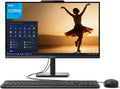 Lenovo 24 All-in-One Desktop Computer, 16GB DDR4 RAM, 512GB PCIe SSD, Lifetime Office 365 for Web, Intel Processor, 23.8" FHD IPS Anti-Glare AIO, USB Keyboard & Mouse, Wi-Fi 6, Win 11, Charcoal