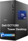 Dell ECT1250 Tower Business Desktop, Intel Core Ultra 5-225, up to 4.9 GHz, 16GB DDR5 RAM, 512GB SSD, Intel UHD Graphics, WiFi 6E, Bluetooth, Windows 11 Pro, HDMI, DisplayPort, Keyboard & Mouse