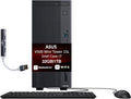 ASUS V500 15L Home & Business Tower Desktop (Intel i7-13620H, Intel UHD Shared, 32GB DDR5, 1TB SSD, WiFi 6, BT 5.3, Support 4K Monitor, Win11Pro) w/Wired Keyboard & Mouse, Dockztorm USB Hub (Renewed)