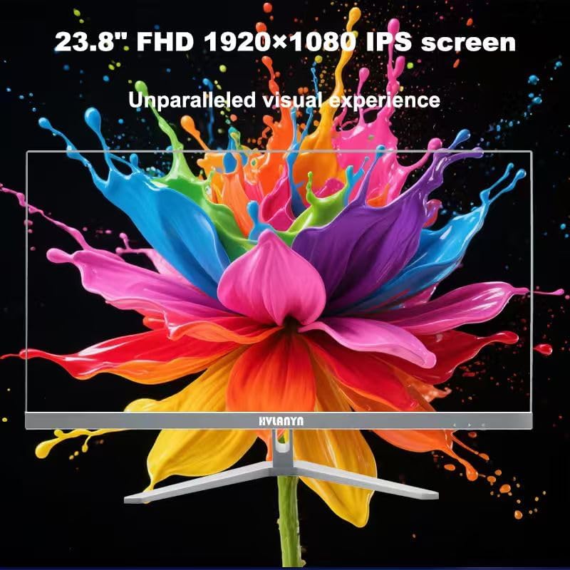 23.8-Inch Fhd All-in-One Desktop Compute,Core i5, 16GB DDR RAM,512GB PCIe SSD,1920x1080 FHD Display, WiFi, Bluetooth,Mouse and Keyboard Include,with 1-Year Warrant