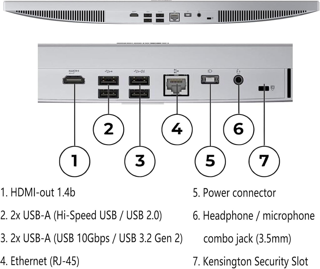 Lenovo 24" IdeaCentre All-in-One Desktop Computer, Intel 8-Core i3-N305, 16GB DDR4, 512GB PCIe SSD, 23.8" FHD IPS Display Home Office PC, WiFi 6, Office 365, Keyboard & Mouse, Windows 11, Cloud Grey