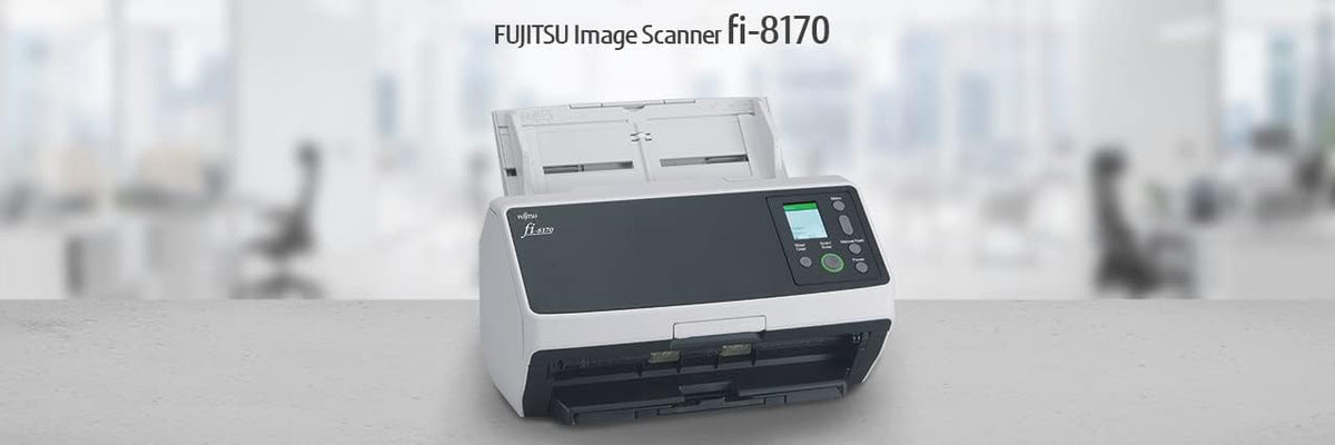 Fujitsu fi-8170 Document Scanner High Speed Scanner, LAN Connectivity, Good Capacity Daily Volume 10,000 Sheets
