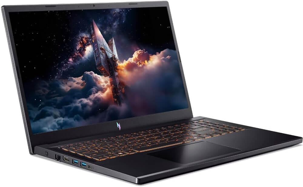 acer Nitro V 15.6" FHD IPS 165Hz Gaming Notebook Intel Core i5-13420H 16GB RAM 512GB SSD NVIDIA GeForce RTX 5050 Obsidian Black
