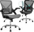 Ergonomic Office Chair, Comfy Computer Desk Chair with Adjustable Lumbar Support,Tilt Function, Comfy Wide Seat, Swivel Executive Computer Desk Chairs for Company and Home