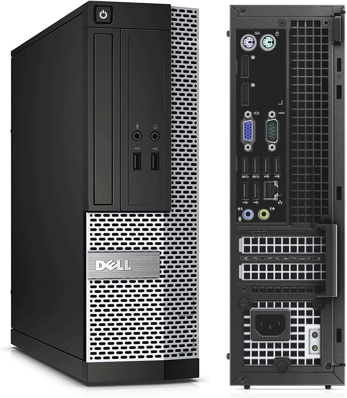 Dell OptiPlex Computer Desktop PC, Intel Core i5 3rd Gen 3.2 GHz, 16GB RAM, 2TB HDD, New 22 Inch LED Monitor, RGB Keyboard and Mouse, WiFi, Windows 11 Pro (Renewed)