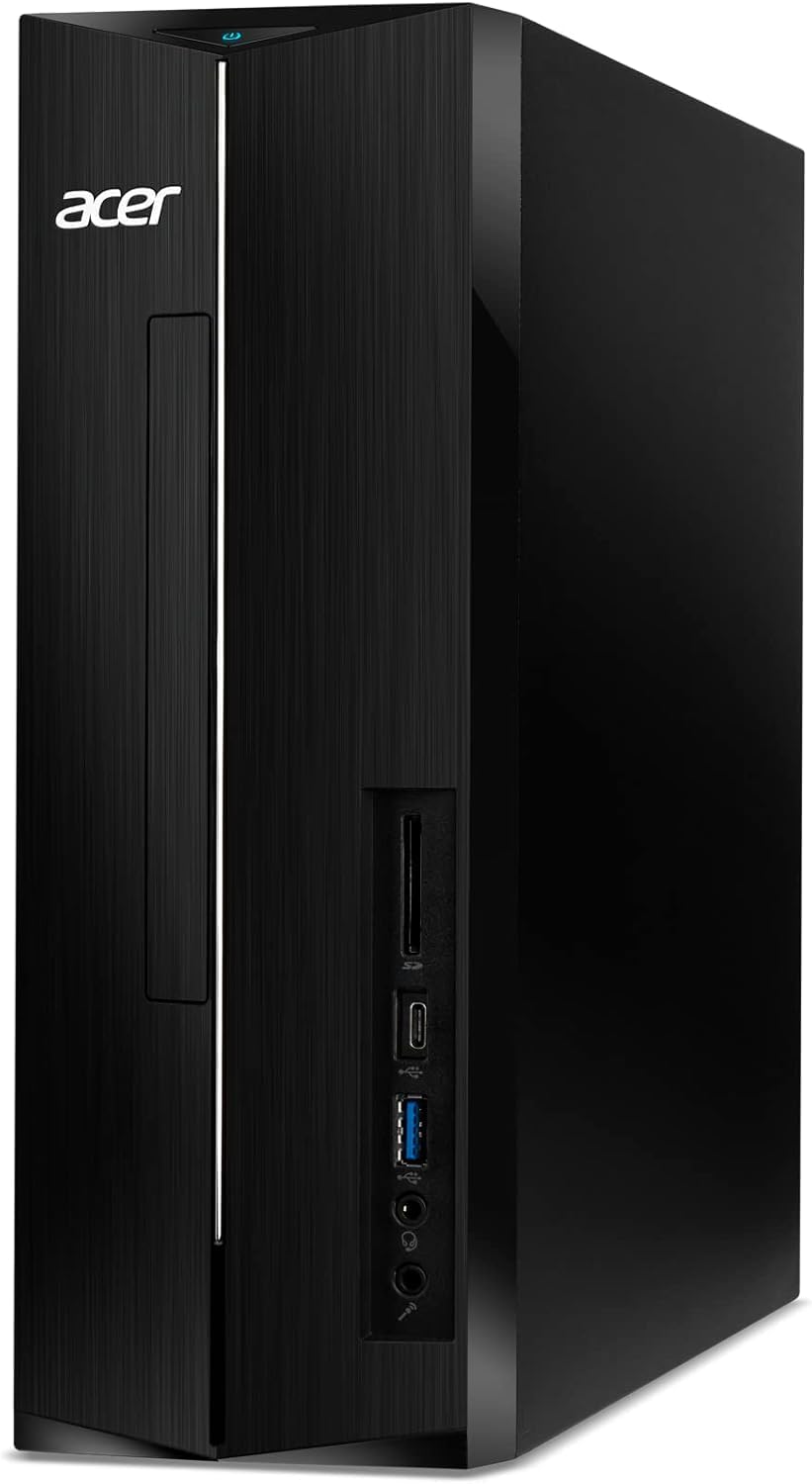 Acer 2026 Desktop Tower, Intel 14th Gen Ultra-Fast 10-Core i5 Processor, 16GB RAM, 1TB Storage HDD, Wi-Fi 6, Support 4K Monitor, Wins 11, Wired KB & Mouse, Free Office 365 on The Web