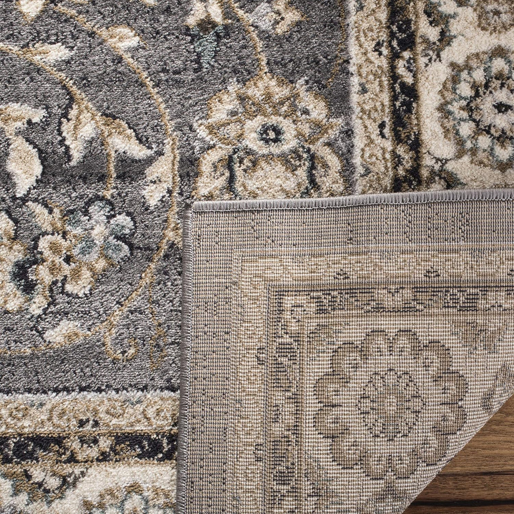 SAFAVIEH Area Rug 6x8 - Lyndhurst Collection - Traditional Design, Grey & Cream, Non-Shedding & Easy Cleaning, Ideal for Living Room, Bedroom, Dining Space (LNH340G)