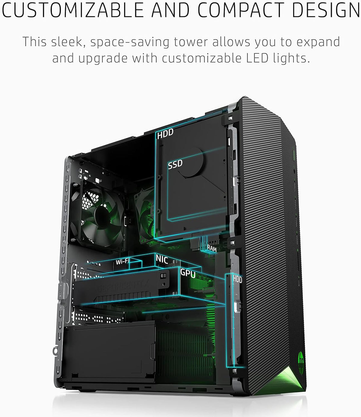 HP 2026 Desktop Tower Computer for Home Office Student, Intel i7-11700F 8-Core, 16GB DDR4 RAM, 512GB PCIe SSD, WiFi 6, Keyboard & Mouse, Windows 11 Home-Ready for Work, Business Family Use, Jet Black
