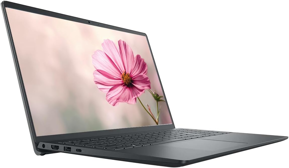 Dell Touchscreen 15.6" FHD Business Laptop Computer with Copilot AI, Intel 10-Core i5 Processor, 8GB RAM 512GB Storage (256GB SSD+256GB Docking Set), Windows 11, Numeric Keypad, Carbon Black