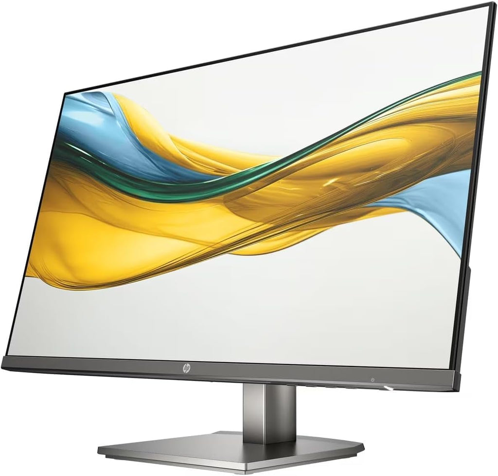 HP OmniDesk AI PC Desktop (AMD Ryzen 5 8500G, 16GB DDR5, 512GB SSD, WiFi 6, Bluetooth 5.2, Win 11 Home, Bundle with Single Monitor 24 inch and Dockztorm Hub