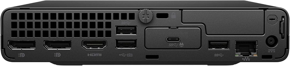 HP Mini Desktop PC Computer for Office Work, Data Processing, Accounting, Video Editing, Intel i7-12700T (16GB RAM, 512GB SSD), 3X 4K Output, Wired Keyboard & Mouse & Stand Included, Windows 11 Pro