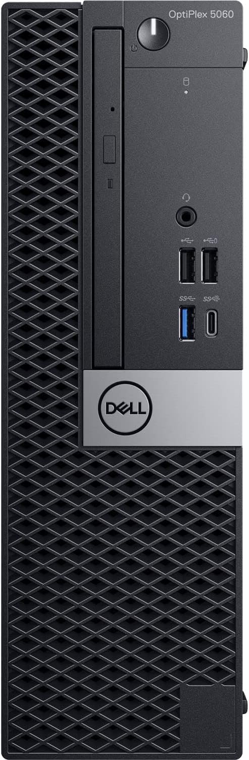 Dell Optiplex 5060 Desktop Computer | Hexa Core Intel i7 (3.4) | 32GB DDR4 RAM | 1TB SSD Solid State | Windows 11 Professional | Home or Office PC (Renewed), Black