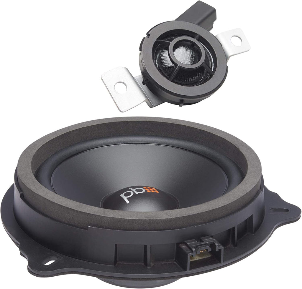 PowerBass OE65C-FD - 6.5" Ford OEM Replacement Component Speakers - Pair