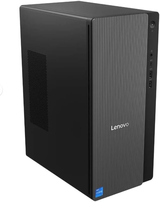 Lenovo IdeaCentre Tower Desktop Computer • 10-core Intel Ultra 5 225 Processor • 16GB DDR5 • 512GB SSD • Office 365 for The Web • HDMI + VGA, Wi-Fi 6E • Wired Keyboard & Mouse • Windows 11