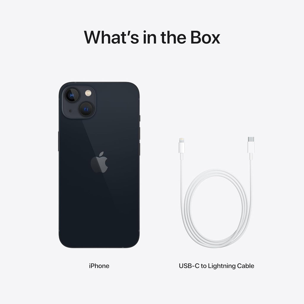 Apple iPhone (Renewed Premium) 13, 128GB, Midnight - Unlocked