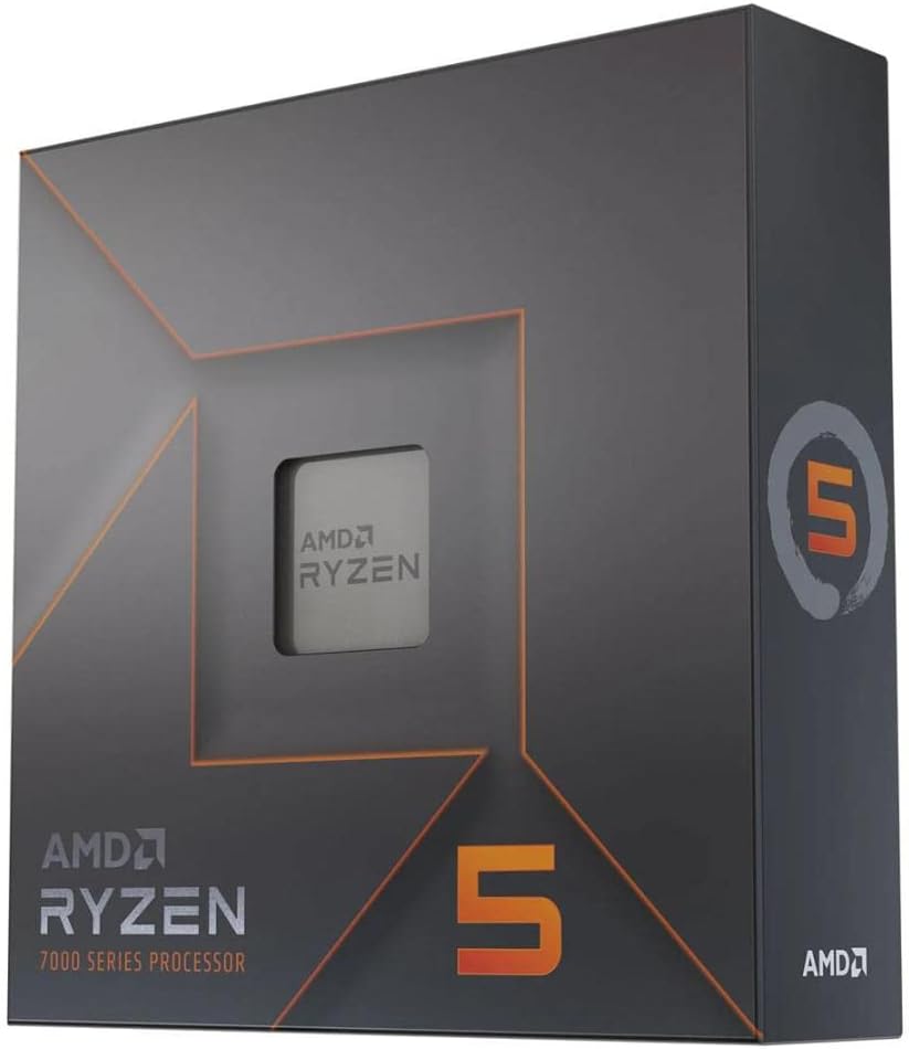 AMD Ryzen 5 7600X 6-Core, 12-Thread Unlocked Desktop Processor
