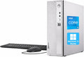 Lenovo IdeaCentre 3 SFF Business Desktop Computer, Latest 14th Gen Intel Core i5-14400, 32GB RAM, 1.5TB (1TB HDD+512GB PCIe SSD), USB-C, HDMI, VGA, RJ-45, Wi-Fi, Wired Keyboard & Mouse, Windows 11