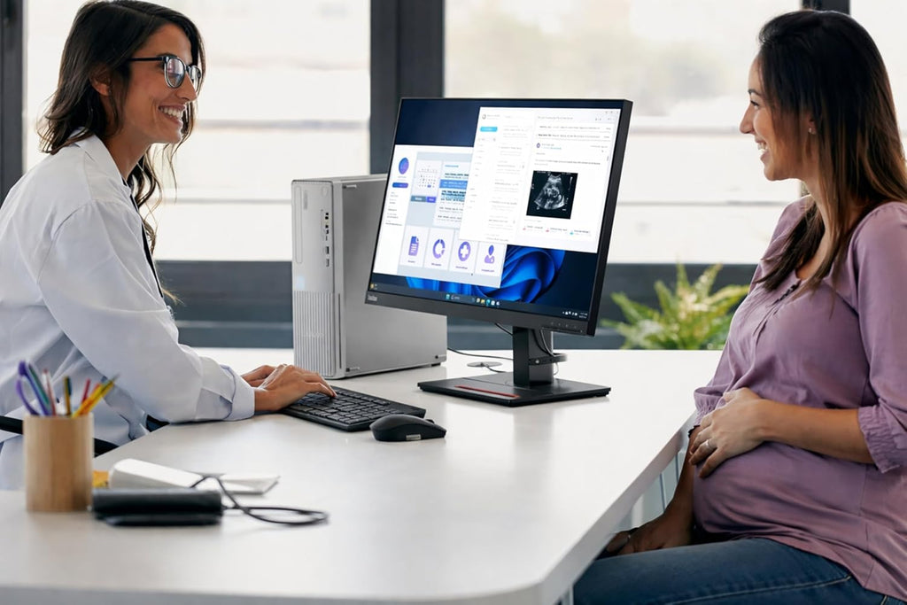 Lenovo IdeaCentre 3 SFF Business Desktop Computer, Latest 14th Gen Intel Core i5-14400, 32GB RAM, 1.5TB (1TB HDD+512GB PCIe SSD), USB-C, HDMI, VGA, RJ-45, Wi-Fi, Wired Keyboard & Mouse, Windows 11