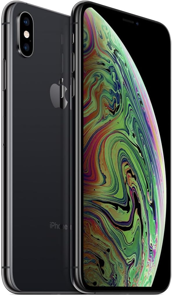 Apple iPhone XS Max, 64GB, Space Gray - Unlocked (Renewed Premium)