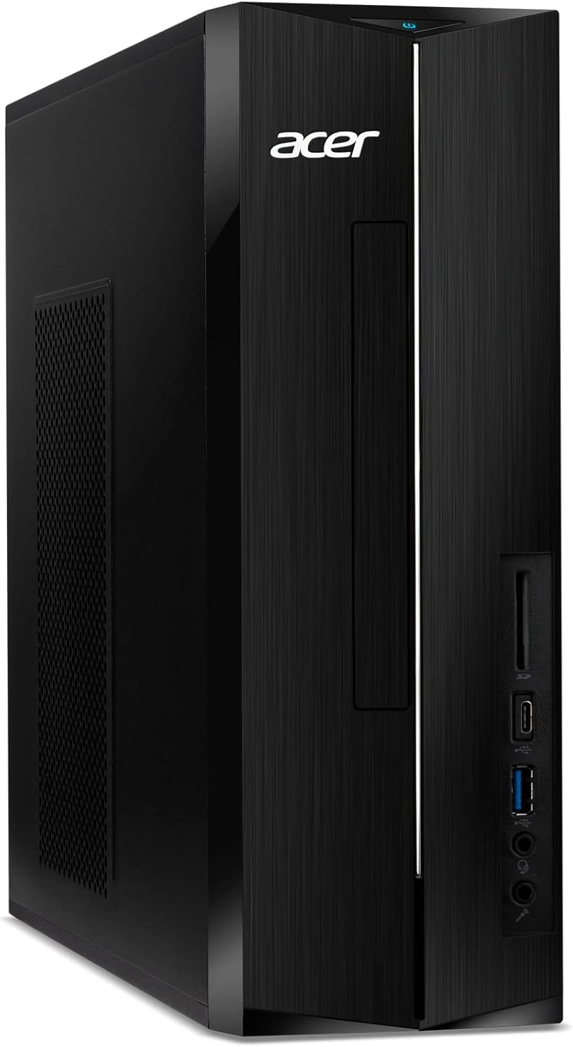 Acer 2026 Desktop Tower, Intel 14th Gen Ultra-Fast 10-Core i5 Processor, 16GB RAM, 1TB Storage HDD, Wi-Fi 6, Support 4K Monitor, Wins 11, Wired KB & Mouse, Free Office 365 on The Web