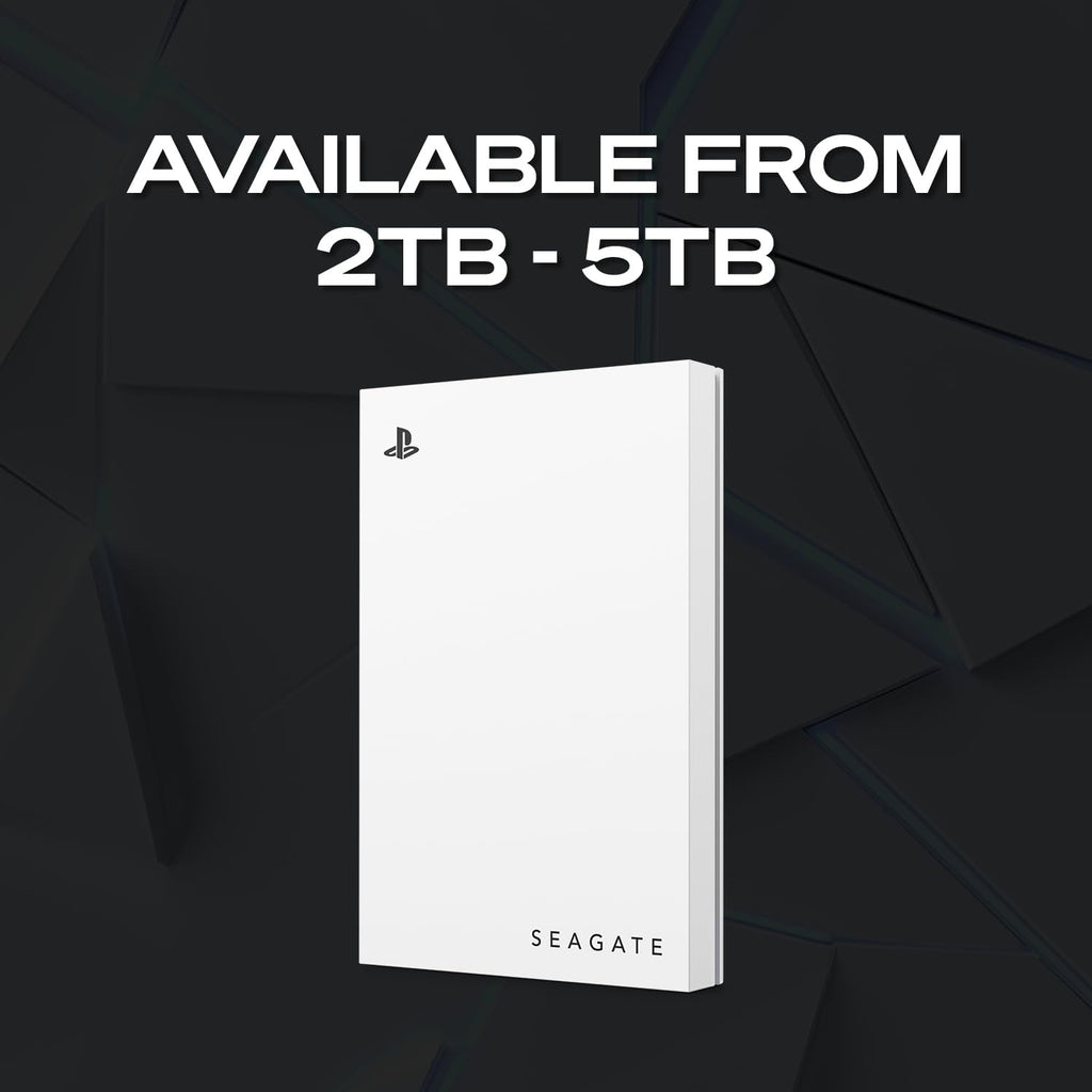 Seagate Game Drive for PlayStation® Consoles 2 TB External Hard Drive - USB 3.2 Gen 1, Officially-Licensed (STLV2000101)