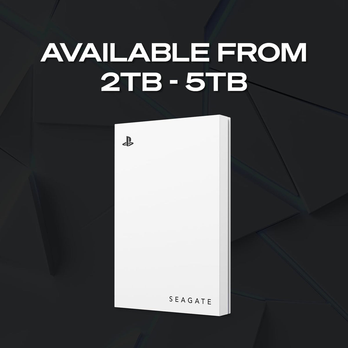 Seagate Game Drive for PlayStation® Consoles 2 TB External Hard Drive - USB 3.2 Gen 1, Officially-Licensed (STLV2000101)