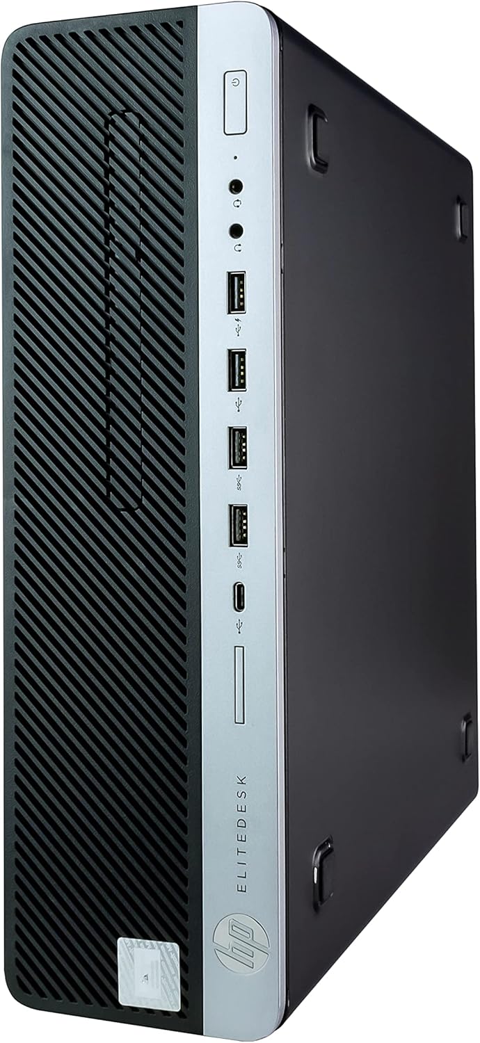 HP ProDesk 600 G4 Desktop Computer PC | Hexa Core Intel i5 (3.0GHz) | 16GB DDR4 RAM | 500 GB SSD Solid State | Windows 11 | RGB Keyboard & Mouse | Home or Office PC.