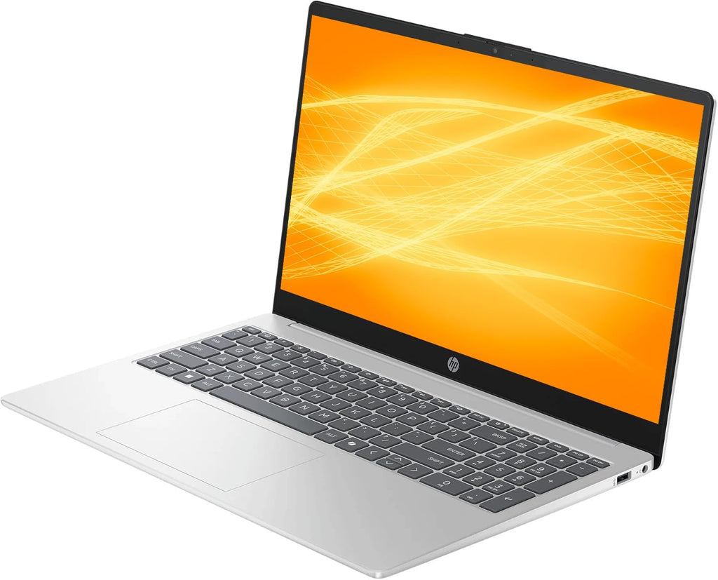 HP Lightweight 15.5" FHD IPS Touchscreen Laptop, Ryzen 7 7730U Processor Up to 4.49GHz, 16GB Ram, 512GB SSD, HDMI, Windows 11 OS, Star Silver, Renewed