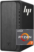 HP Secure & Productive Business Tower Desktop, AMD 8-Core Ryzen 7(Beat Intel Core i9-11900K), 8GB DDR5 RAM, 756GB Storage(256GB SSD & 500GB HDD), HDMI + DP, RJ-45, USB-C, Windows 11 Pro