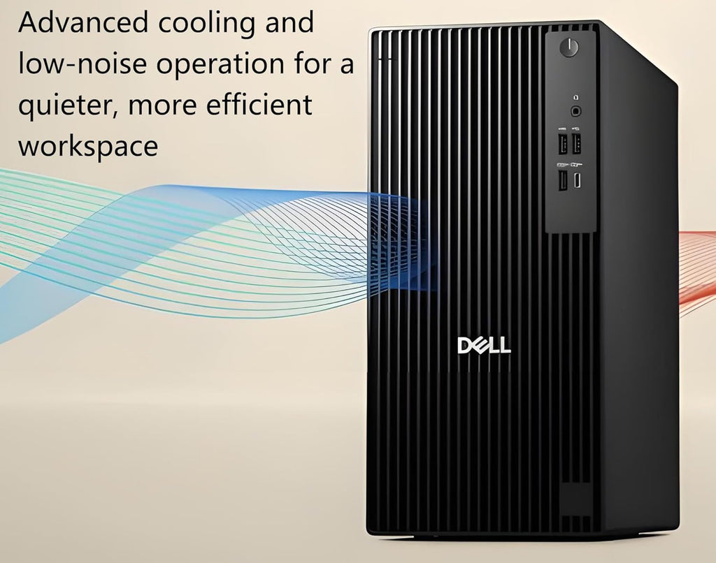 Dell Pro Tower Desktop Computer, Next Gen OptiPlex, 14th Gen Intel i3-14100 (4-Core), 8GB DDR5 RAM, 256GB PCIe SSD, Windows 11 Pro – Reliable Essential Desktop for Small Business & Home Office