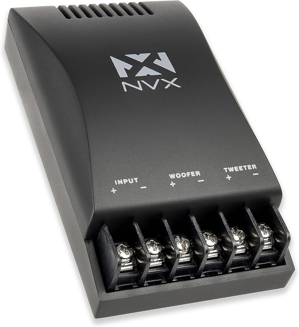 NVX VSP65KIT 750W Peak (250W RMS) 6.5" V-Series 2-Way Component Speaker System with 25mm Silk Dome Tweeters