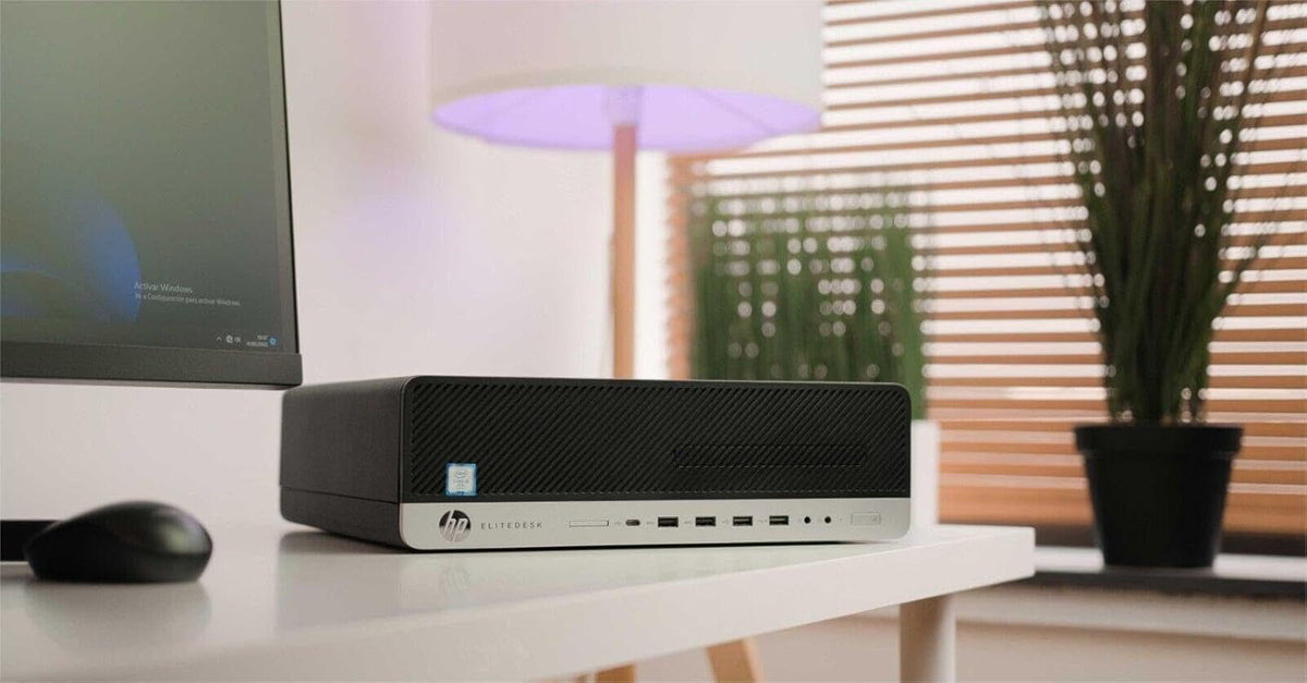 HP EliteDesk 800 G3 SFF Desktop PC Intel Core i5 6th Gen 3.20GHz 16GB RAM 256GB SSD WiFi BT Keyboard Mouse Windows 11 Pro (Renewed)