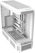 Thermaltake View 600 TG; Full Tower; 420mm Radiator Support; 480mm GPU Clearance; Hidden Connector Support; Rotatable PCIe Slots; 220mm PSU Clearance; Snow; CA-11H-00F6WN-00