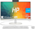 HP 24 inch All-in-One Desktop Computer, FHD IPS Display, Touch Screen, Intel Core i3, 8GB DDR4, 512GB SSD, Intel UHD Graphics, HDMI, USB-C/A, RJ45, Keyboard & Mouse, Anti-Glare, WiFi6, Win 11 Pro