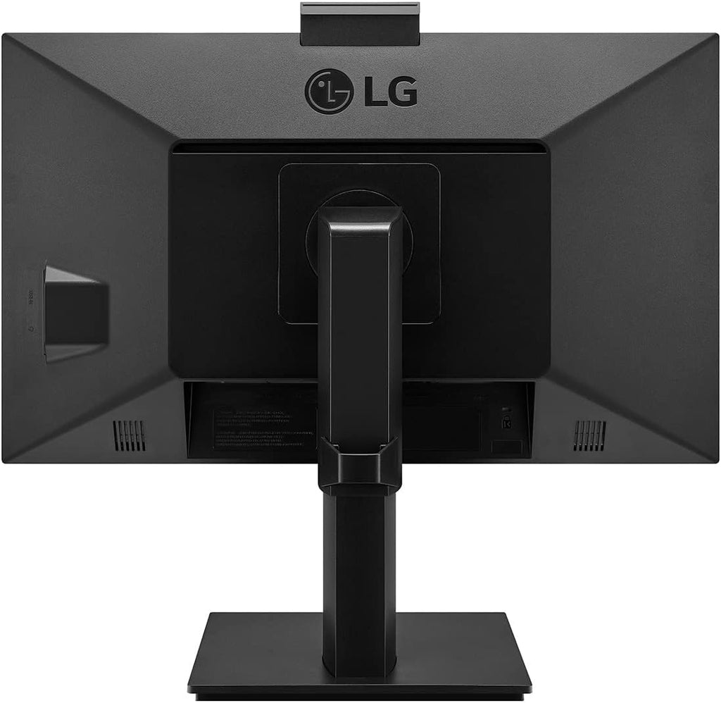 LG Electronics LG 24BP75CP-B 24 Inch Professional PC Screen - IPS Panel FHD (1920x1080), 5ms GtG 75Hz, Stand with Multiple Settings, Speakers, Webcam (2MP) and Built-in Microphone, USB-C (65W)