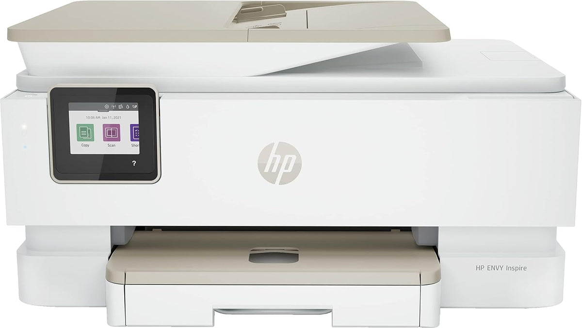 HP Envy Inspire 7958e Wireless All-in-One Color Inkjet Printer, Print, scan, Copy, Duplex Printing Best-for-Home (327A7A) (Renewed Premium)