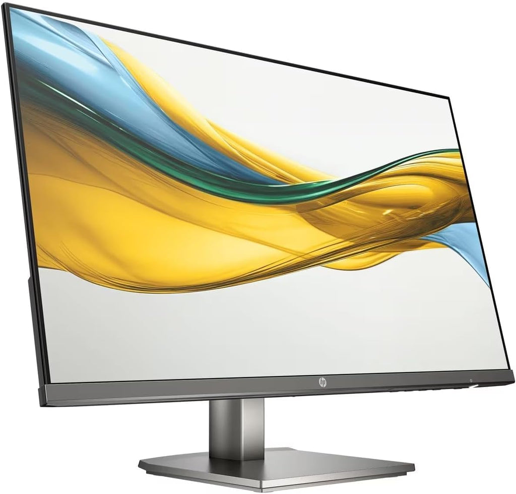 HP OmniDesk AI PC Desktop (AMD Ryzen 5 8500G, 16GB DDR5, 512GB SSD, WiFi 6, Bluetooth 5.2, Win 11 Home, Bundle with Single Monitor 24 inch and Dockztorm Hub