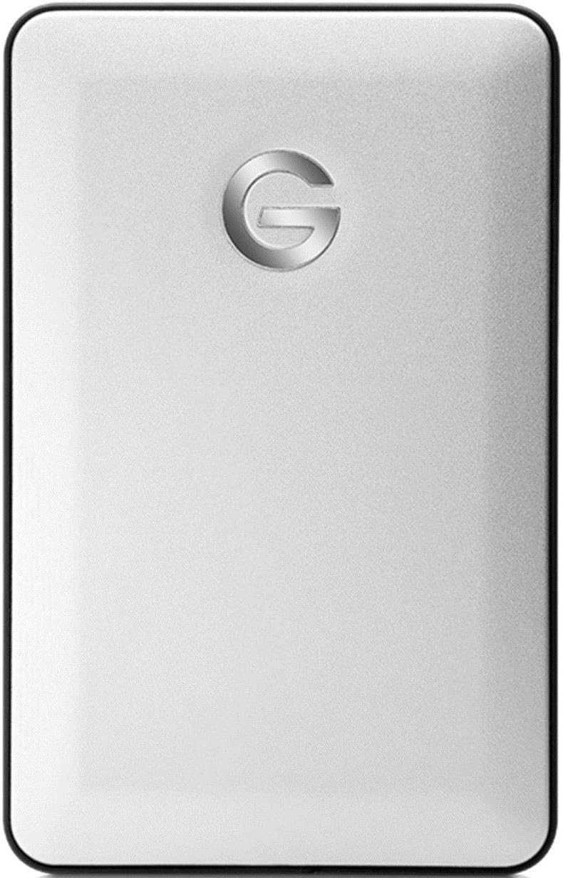 G-Technology G-Drive mobile Portable USB 3.0 1TB Hard Drive for On-the-Go Laptop Users (Silver) (0G02428)