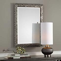 Uttermost Evelina Silver Leaves Mirror 09359