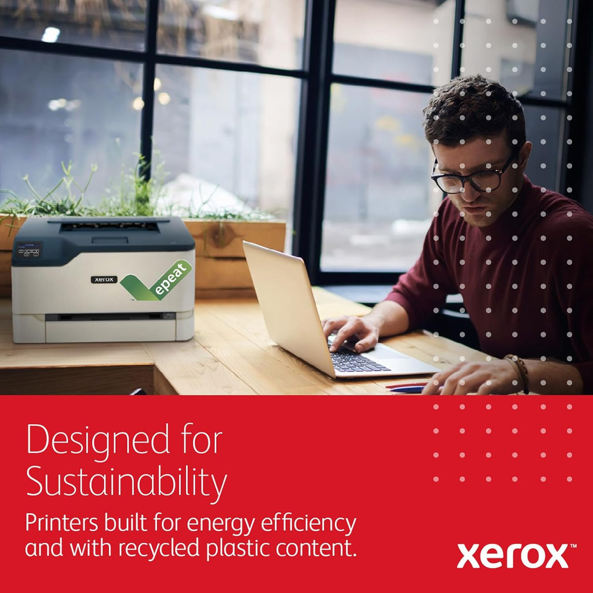 Xerox B230/DNI Printer - 36 ppm Black and White Laser, Wireless