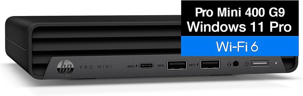 HP 2026 Mini PC, ProDesk 400 G9 Business Desktop Computers | Intel 6-Core i5-12400T | 16GB RAM 256GB SSD | WiFi 6 | Triple Display Support | Windows 11 Pro | Ideal for Office & Remote Work