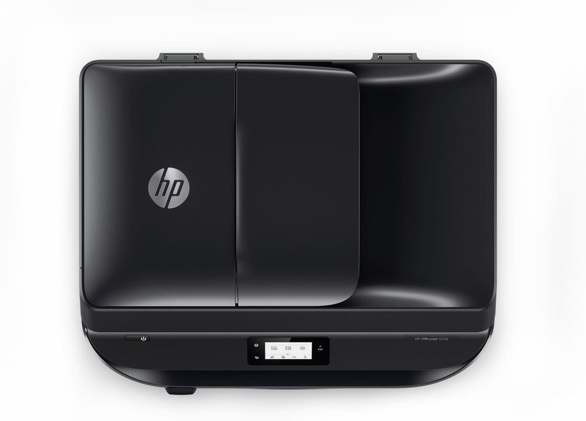 HP OfficeJet 5255 All-in-One Printer with Mobile Printing, Instant Ink Ready - Black (Renewed)