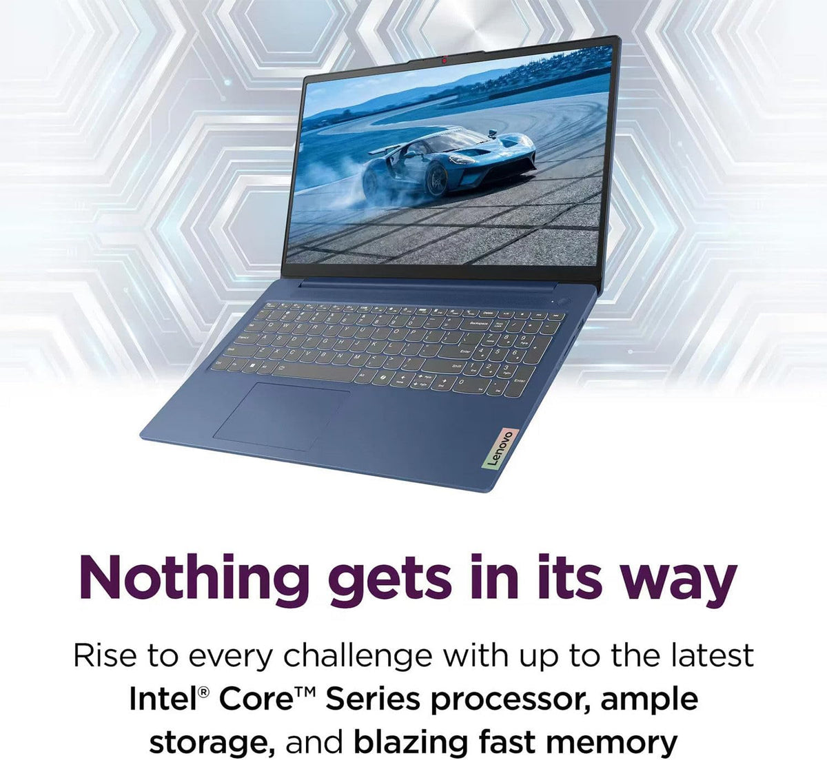 Lenovo IdeaPad Slim 3 15.6" FHD Laptop • Microsoft Office 365 • 2026 Edition • Intel N150 CPU • 8GB DDR5 • 640GB SSD(512GB External) • Windows 11 • Essential Laptop • w/o Mouse