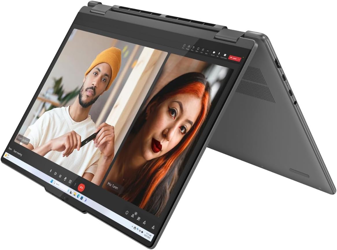 Lenovo Yoga 7i 2-in-1 Laptop, 16" 2K Touchscreen Display, Core Ultra 7 155U (Up to 4.80 GHz), 16GB DDR5, 1TB PCIe SSD, Wi-Fi 6E, Backlit KB, FP Reader, TB 4, Webcam, Keypad, PDG HDMI, Win 11 Pro