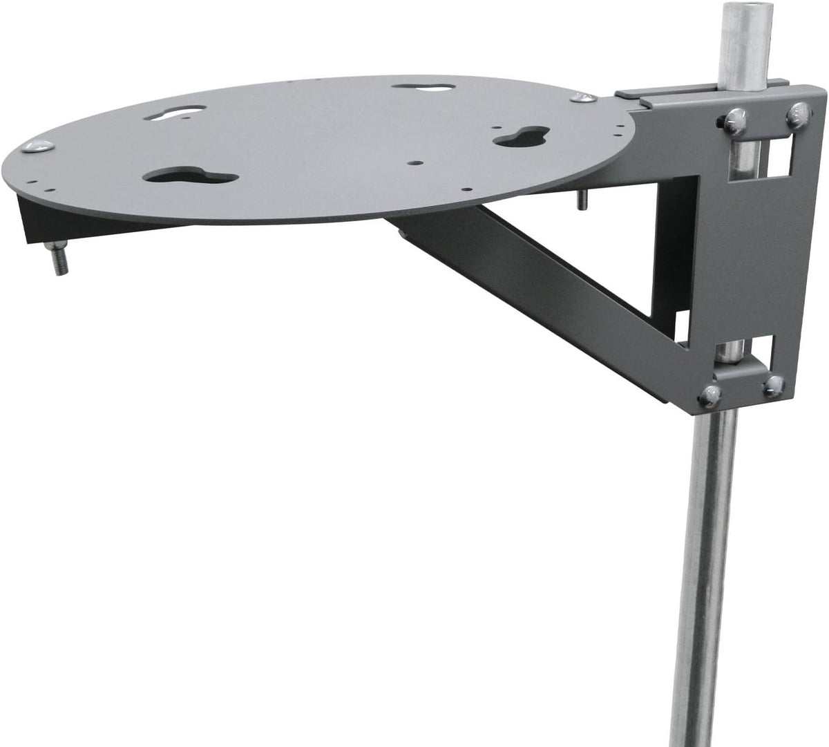 Satellite Antennas Mount,RV Satellite Dish Ladder Mount MT 4000 Metal TV Antenna Bracket for Winegard Carryout G2 Pathway X1